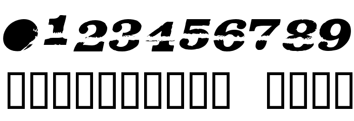 H74_Gatecrasher Italic Font OTHER CHARS