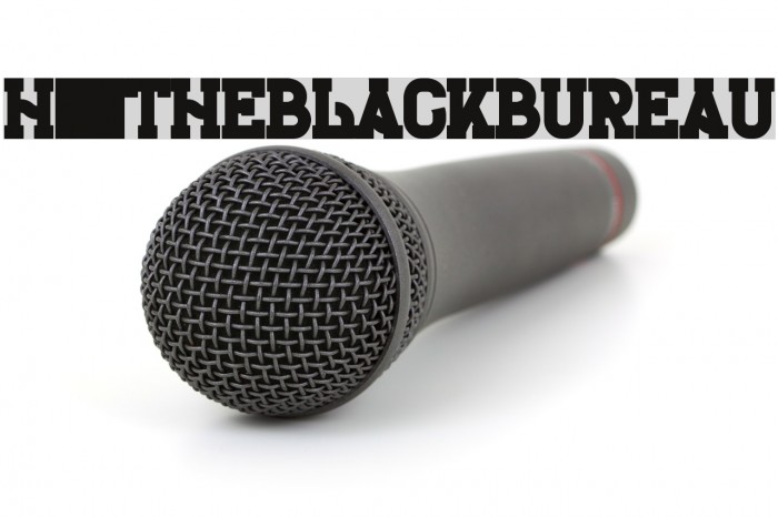 H74_TheBlackBureau Font examples