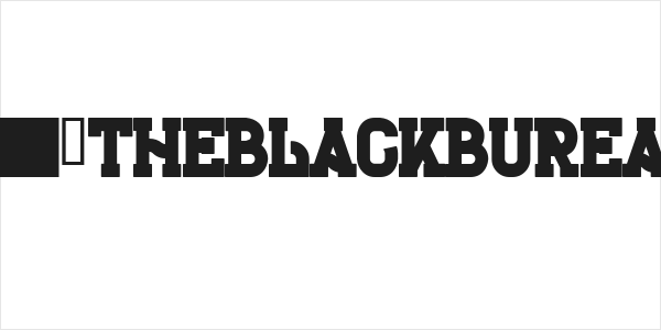 H74_TheBlackBureau Logo