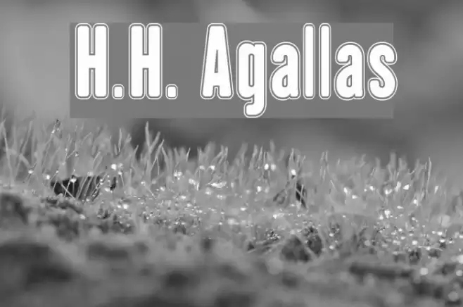 H.H. Agallas خط examples