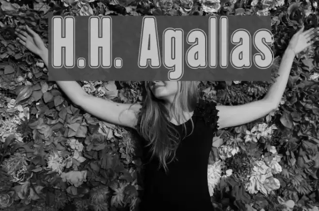 H.H. Agallas خط examples