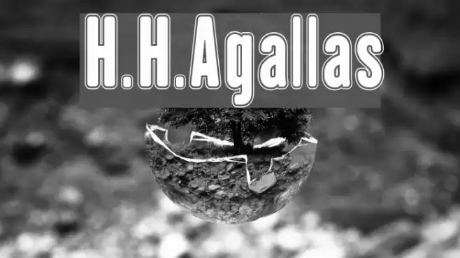 H.H.Agallas Font examples