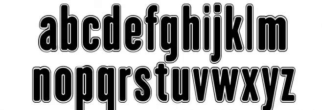 H.H.Agallas Schriftart Kleinbuchstaben