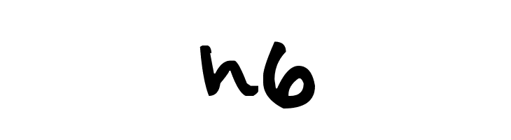 h6 Font