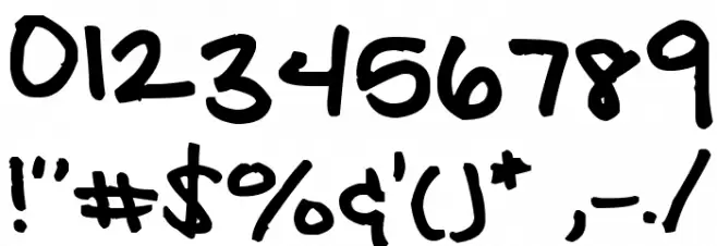 h6 Font Alte caractere