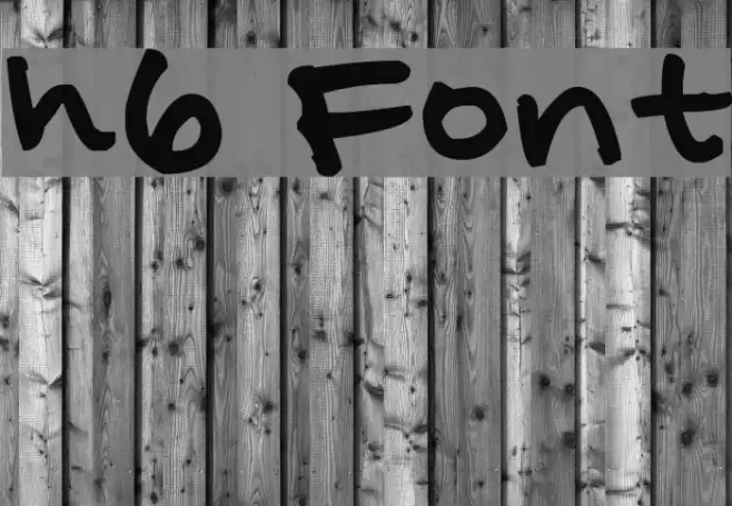 h6 Font examples