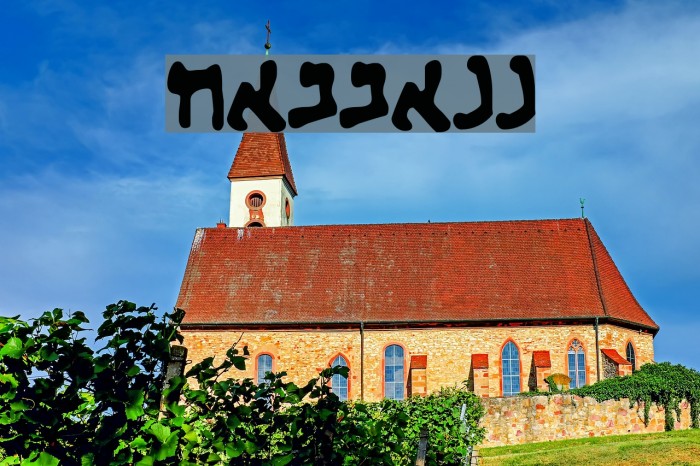 HABBAKUK Font examples