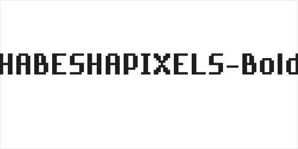 HABESHAPIXELS-Bold Logo