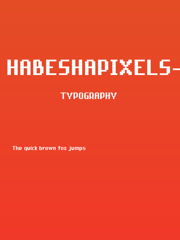 HABESHAPIXELS-Bold Poster