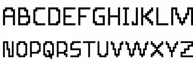HABESHAPIXELS Шрифта ВЕРХНИЙ