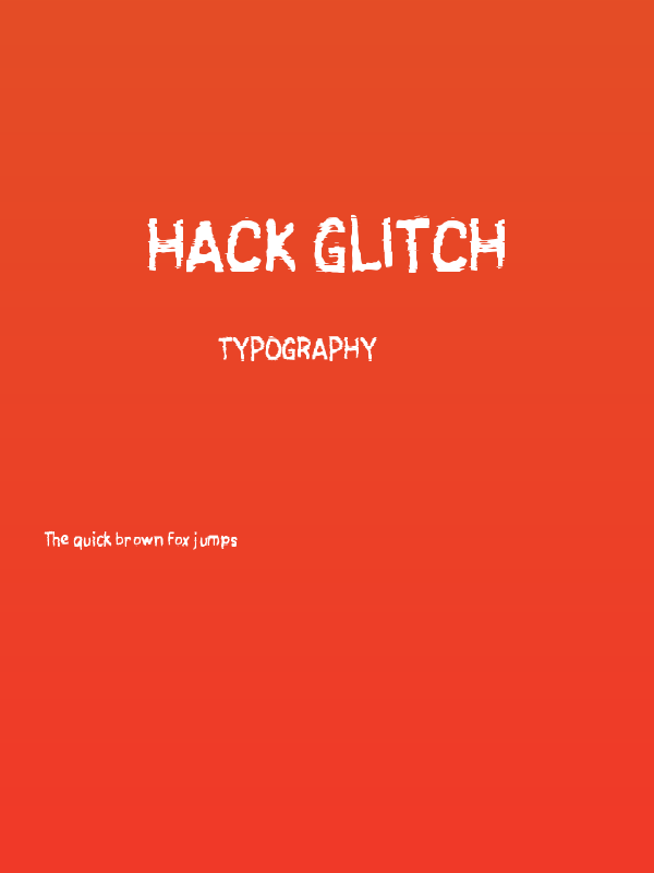 HACK GLITCH Poster