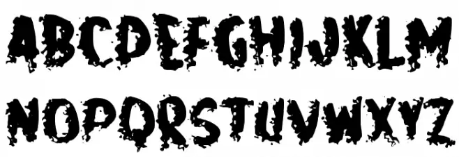 HALAH Font Litere mari