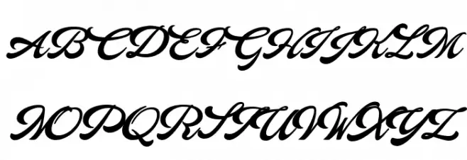 HALCION PERSONAL USE Italic Schriftart Groß