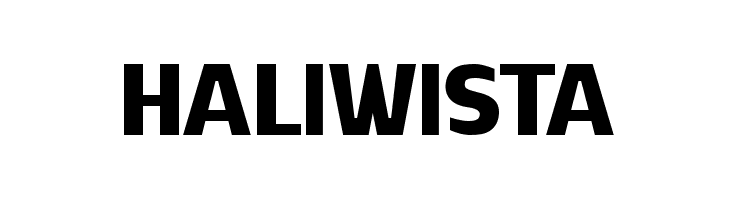 HALIWISTA Font