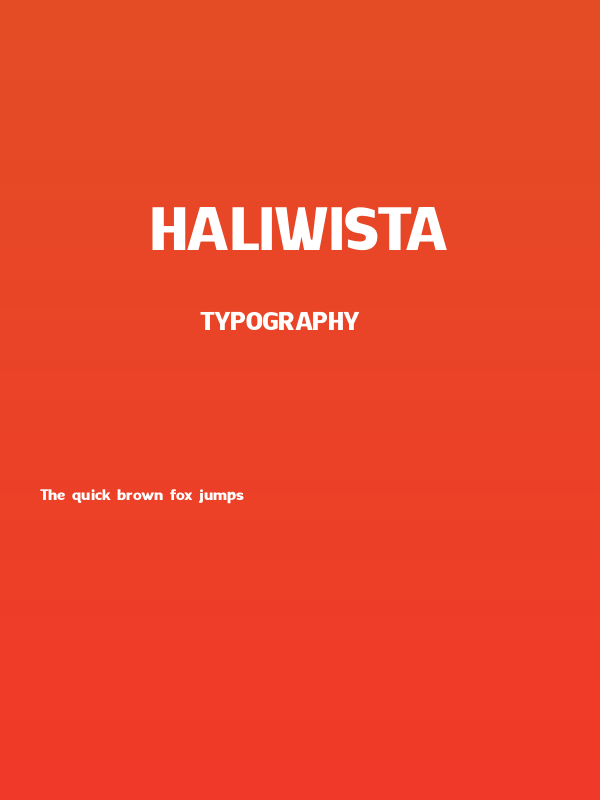 HALIWISTA Poster