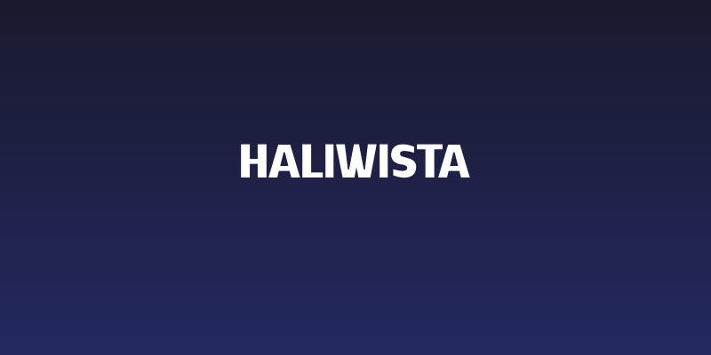 HALIWISTA Social Header
