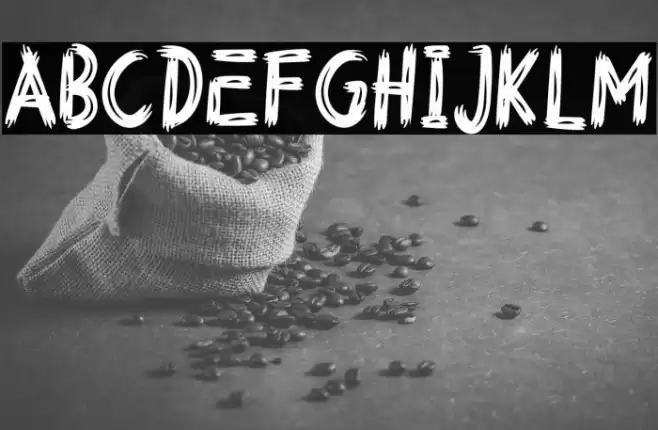 HALLOQUEEN Font examples