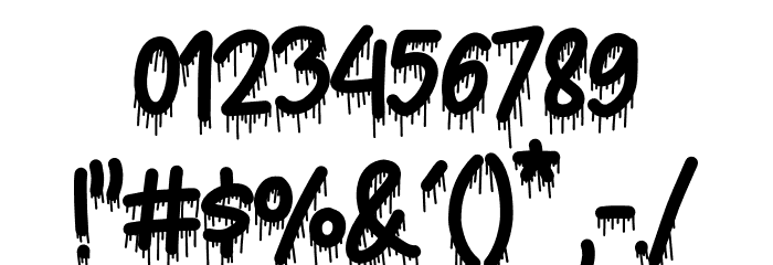 HALLOWEEN DEMO Font OTHER CHARS