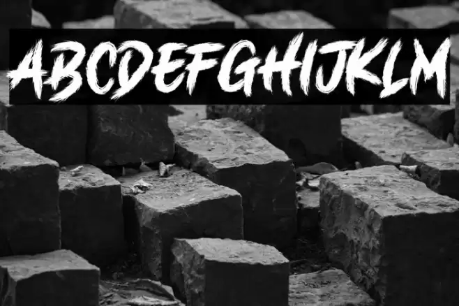 HALLOWEENN फ़ॉन्ट examples