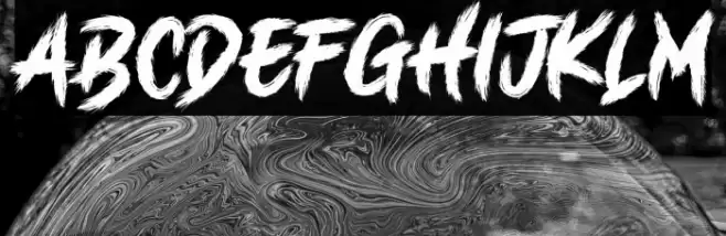 HALLOWEENN फ़ॉन्ट examples