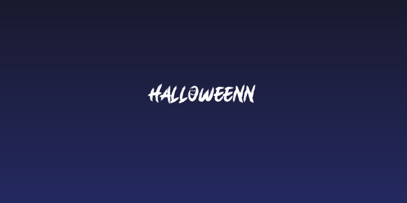 HALLOWEENN Social Header