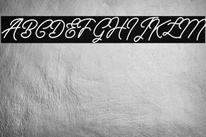 HALMAIRA GEKATYA DEMO Font examples