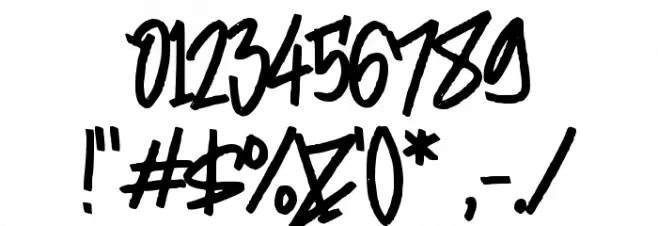 HALOTAGZ फ़ॉन्ट अन्य घर का काम