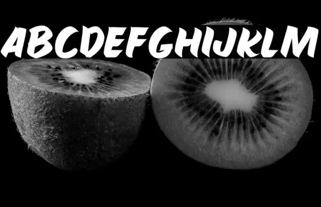 HAMBURGUER PERSONAL USE Font examples