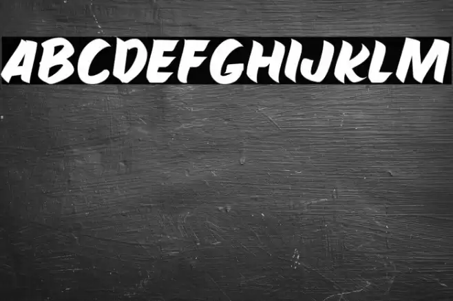 HAMBURGUER PERSONAL USE Font examples