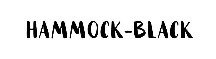 HAMMOCK-Black  免费字体下载