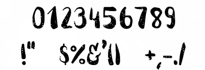 HAMMOCK-Rough_Poster Font OTHER CHARS