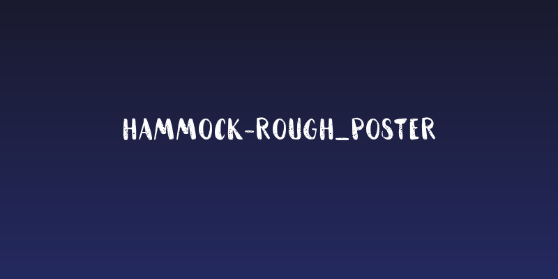 HAMMOCK-Rough_Poster Social Header