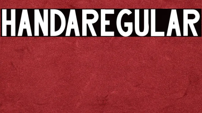 HANDARegular Example 1