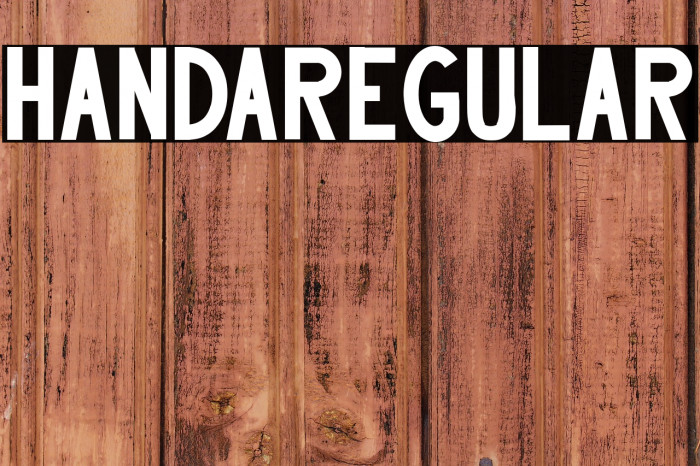 HANDARegular Example 2