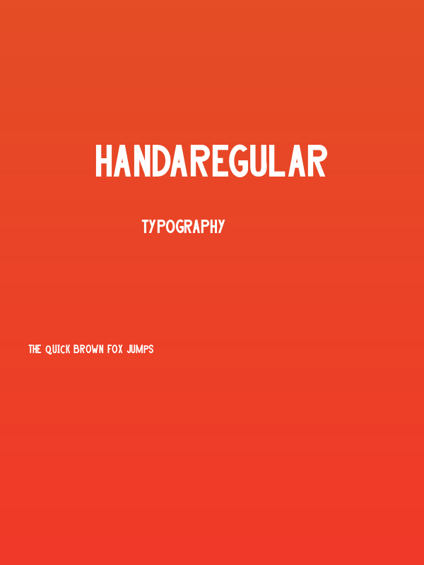 HANDARegular Poster