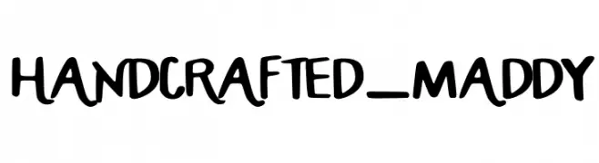 HANDCRAFTED_MADDY  Frei Schriftart Herunterladen