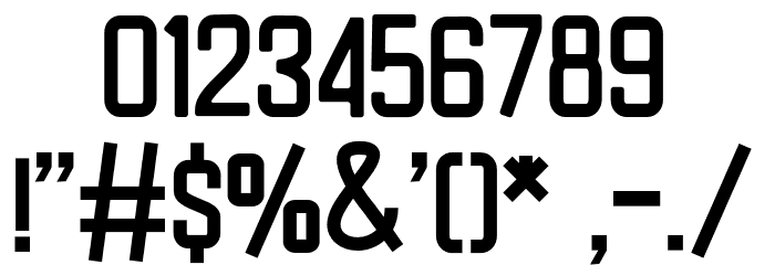 HANDLER Regular Font OTHER CHARS