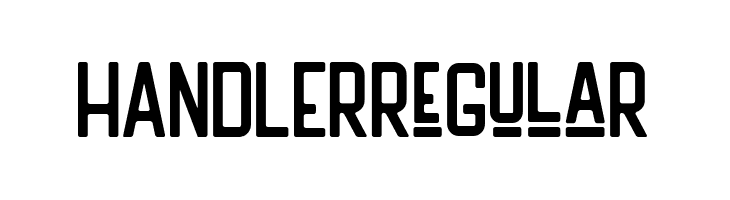 HANDLER Regular  Descarca Fonturi Gratis