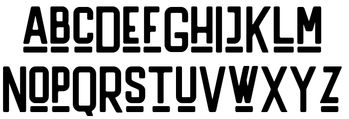 HANDLER Regular Font LOWERCASE