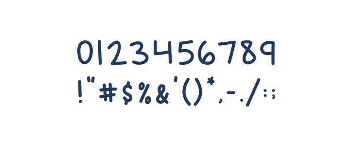 HANDMADE STARS Regular Other Characters