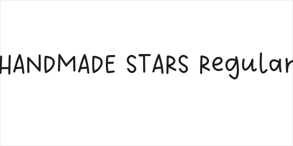 HANDMADE STARS Regular Logo