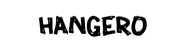 HANGERO  Frei Schriftart Herunterladen