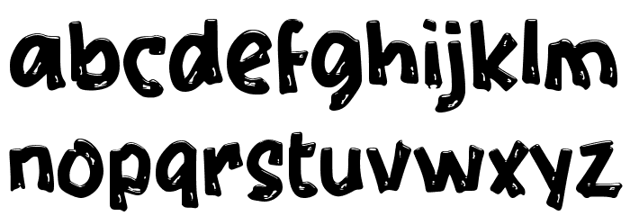 HANGERO Font LOWERCASE