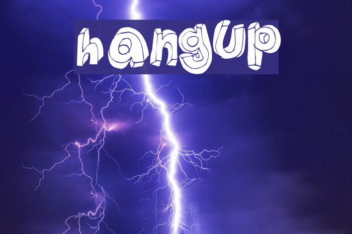 HANGUP Example 1
