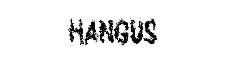 HANGUS  font caratteri gratis