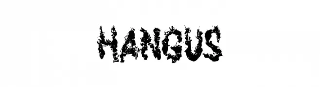 HANGUS  नि: शुल्क फ़ॉन्ट्स डाउनलोड