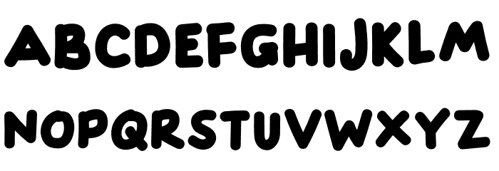 HAPPINESS Font LOWERCASE
