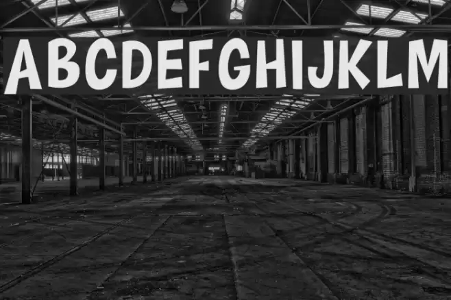 HAPPY COMIC Font examples