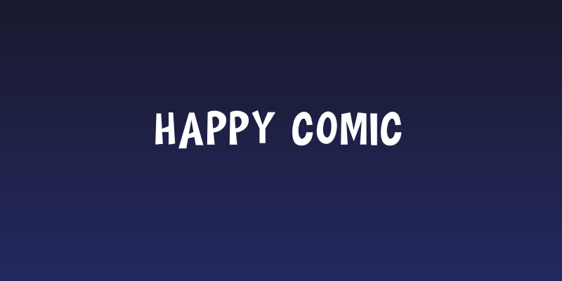 HAPPY COMIC Social Header