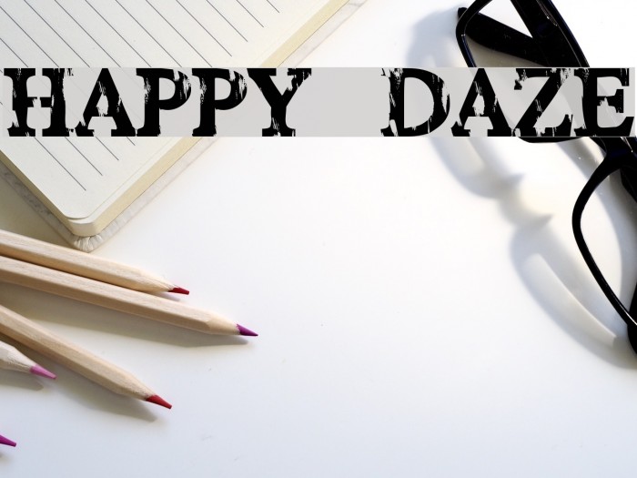 HAPPY DAZE Example 1
